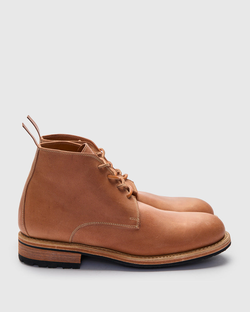 Ruggero 1906 Desert Boot in Natural Reverse Vachetta