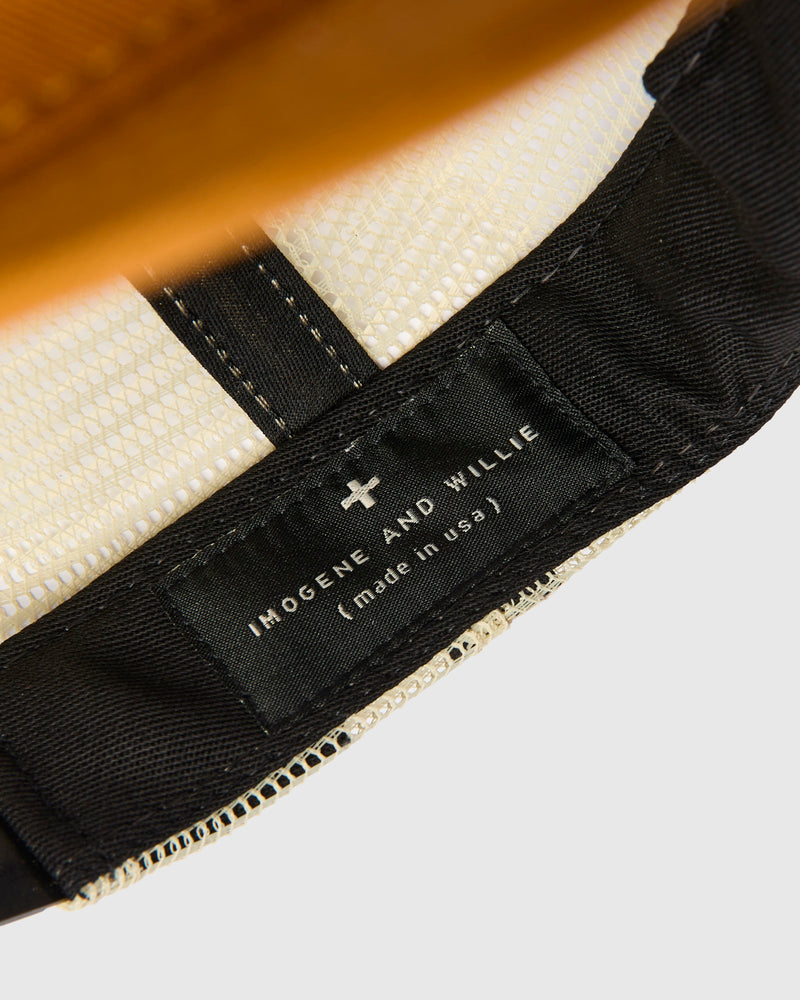 Bird Dog Trucker Cap in Gold