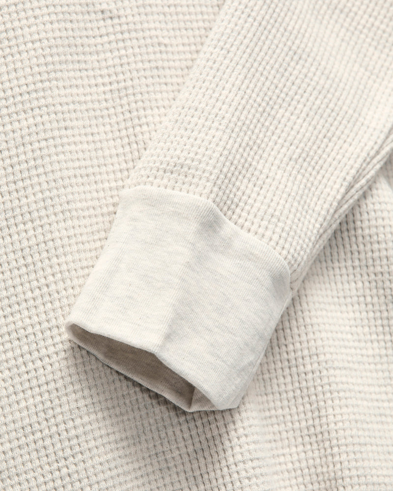 Long Sleeve Thermal Crew in Ash