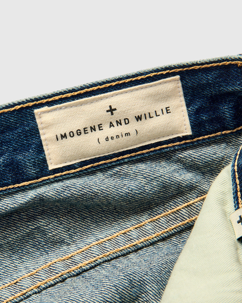 "Hank Freemont" 14oz Washed Selvedge Denim - Relaxed Straight Fit