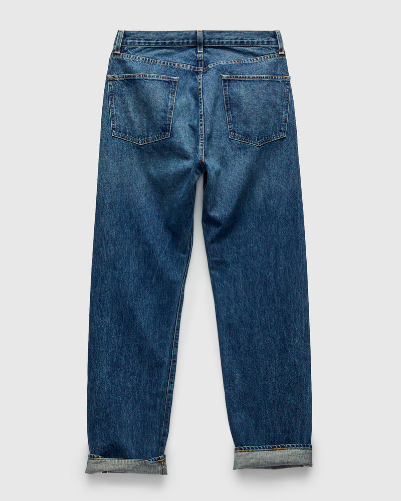 "Hank Freemont" 14oz Washed Selvedge Denim - Relaxed Straight Fit