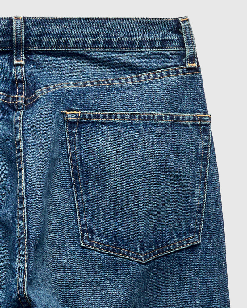 "Hank Freemont" 14oz Washed Selvedge Denim - Relaxed Straight Fit