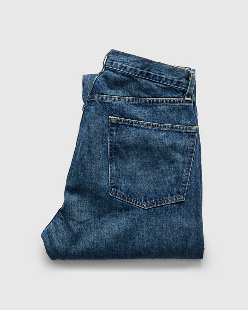 "Hank Freemont" 14oz Washed Selvedge Denim - Relaxed Straight Fit