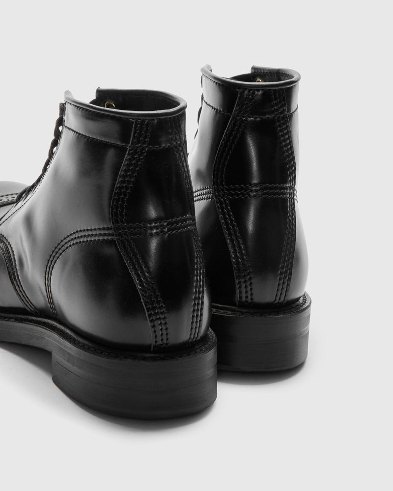 Black Ops Combat Boot in Shinki Hikaku Shell Cordovan