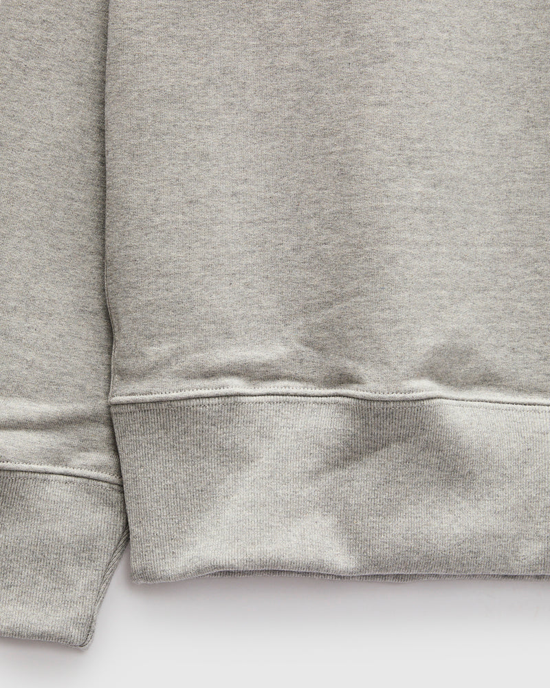 3S48 "Good Originals" Heavyweight Loopwheel Sweatshirt in Melange Grey