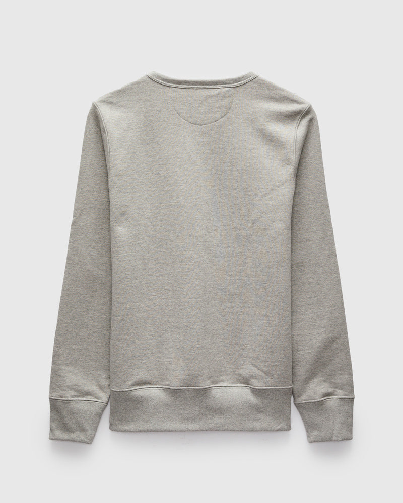 3S48 "Good Originals" Heavyweight Loopwheel Sweatshirt in Melange Grey