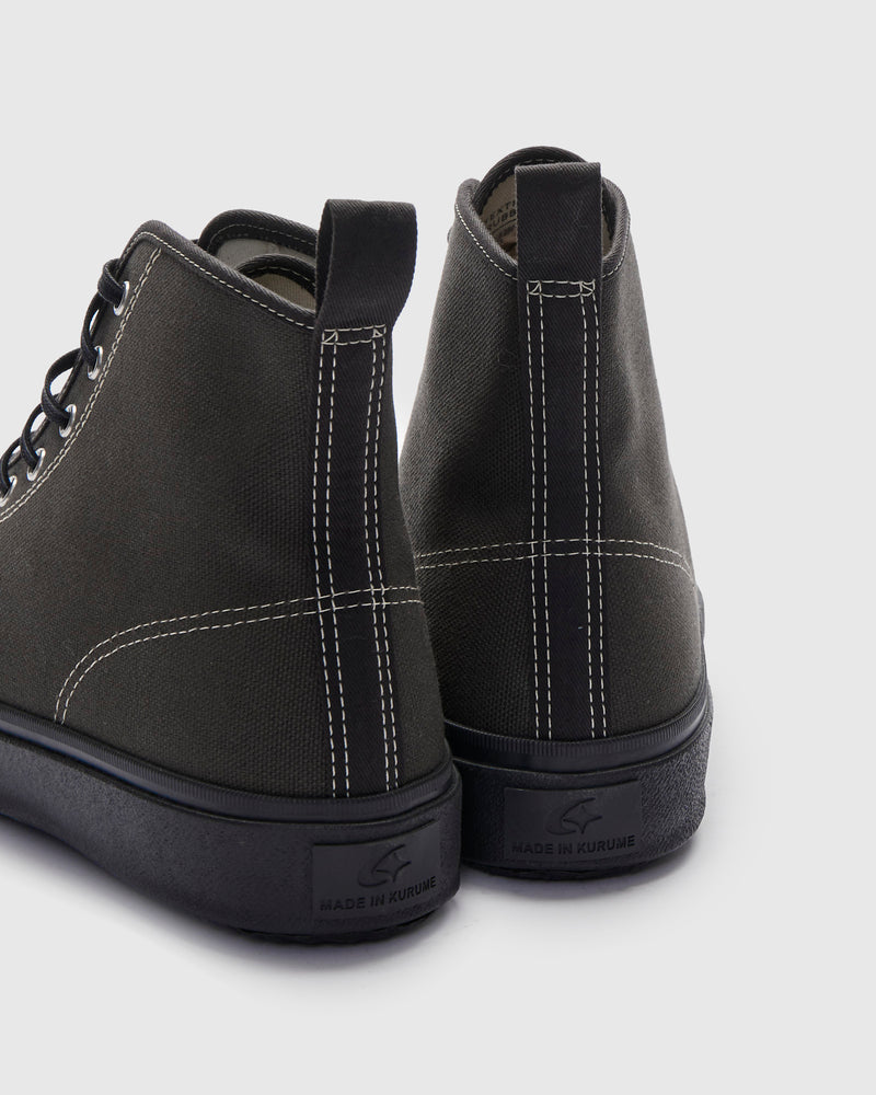 Hi Basket Sneaker in Charcoal