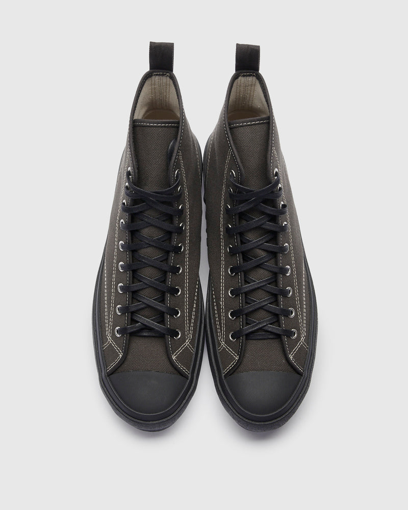 Hi Basket Sneaker in Charcoal
