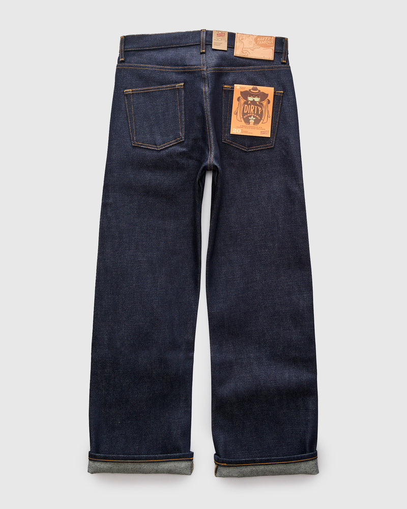 "Elephant 14 Dirty Elephant" 20oz Selvedge Denim - Strong Guy Fit