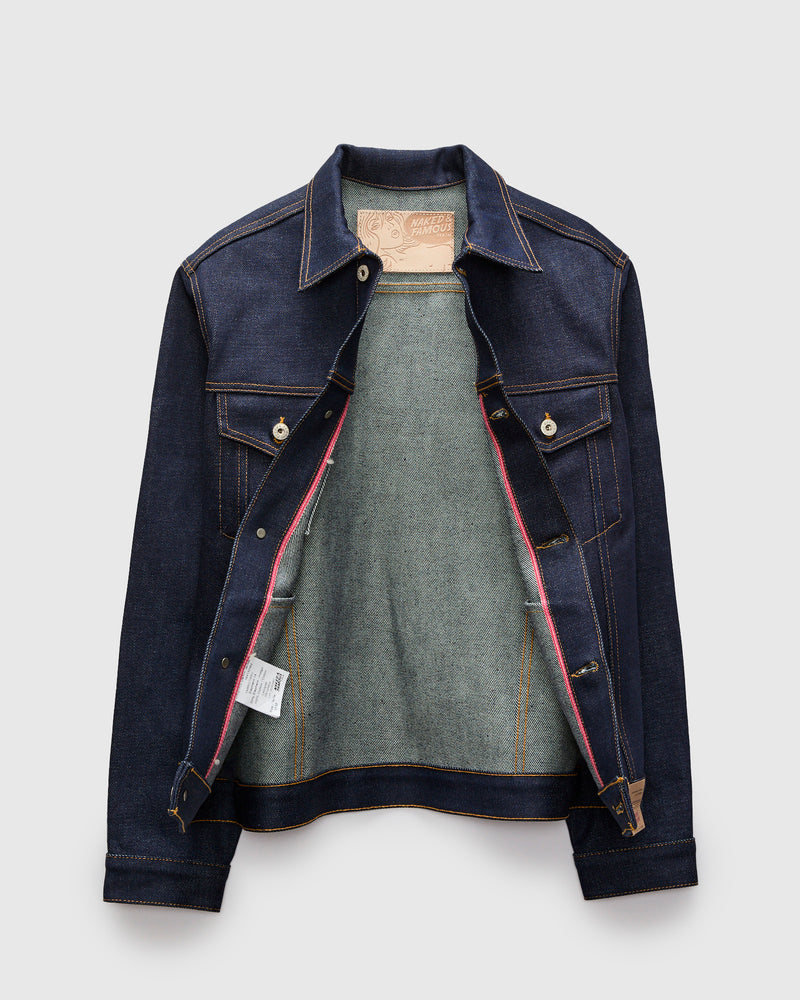 "Elephant 14 Dirty Elephant" 20oz Selvedge Denim Jacket