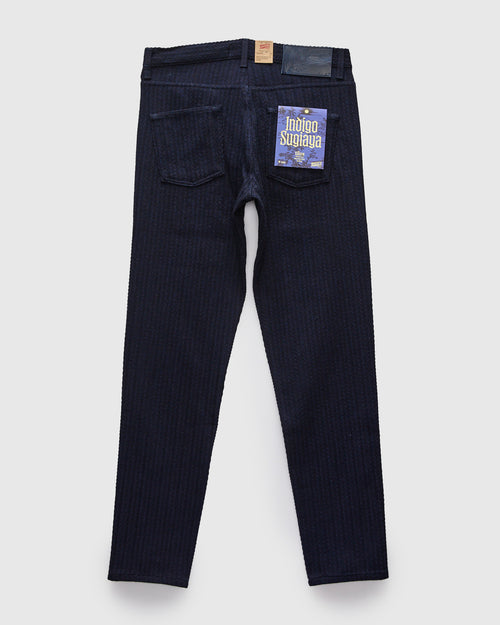 "Indigo Sugiaya" 12oz Herringbone Dobby Twill - Easy Guy Fit