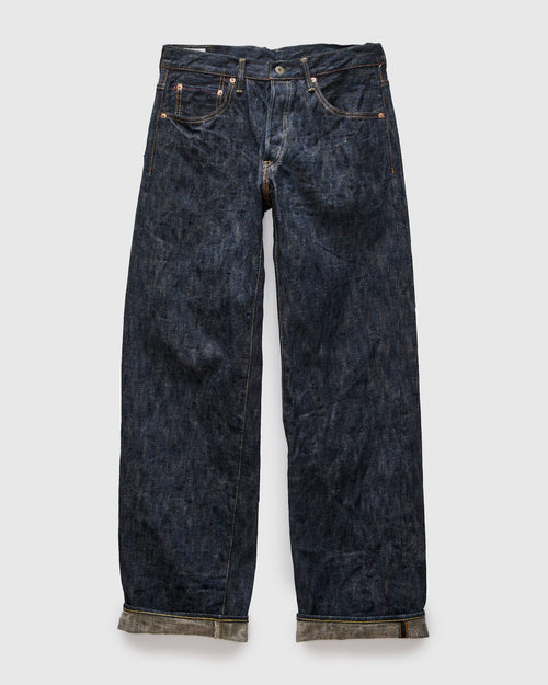 200 "Kase" 16oz Natural Indigo Selvedge Denim - Wide Straight Fit