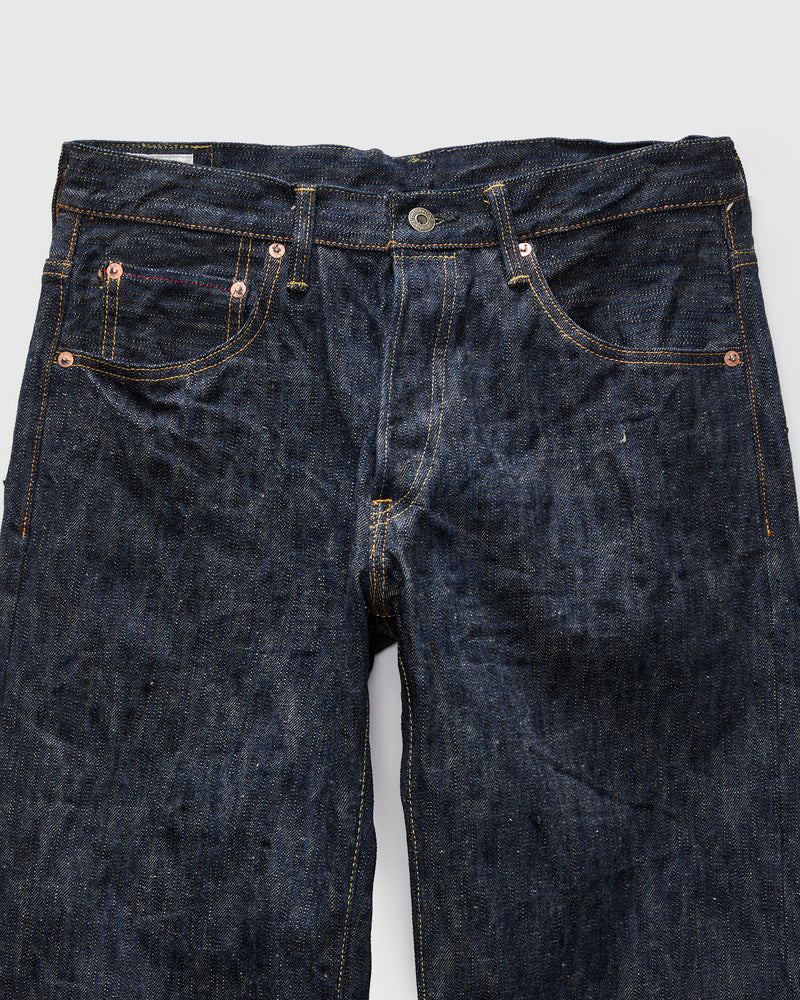 200 "Kase" 16oz Natural Indigo Selvedge Denim - Wide Straight Fit