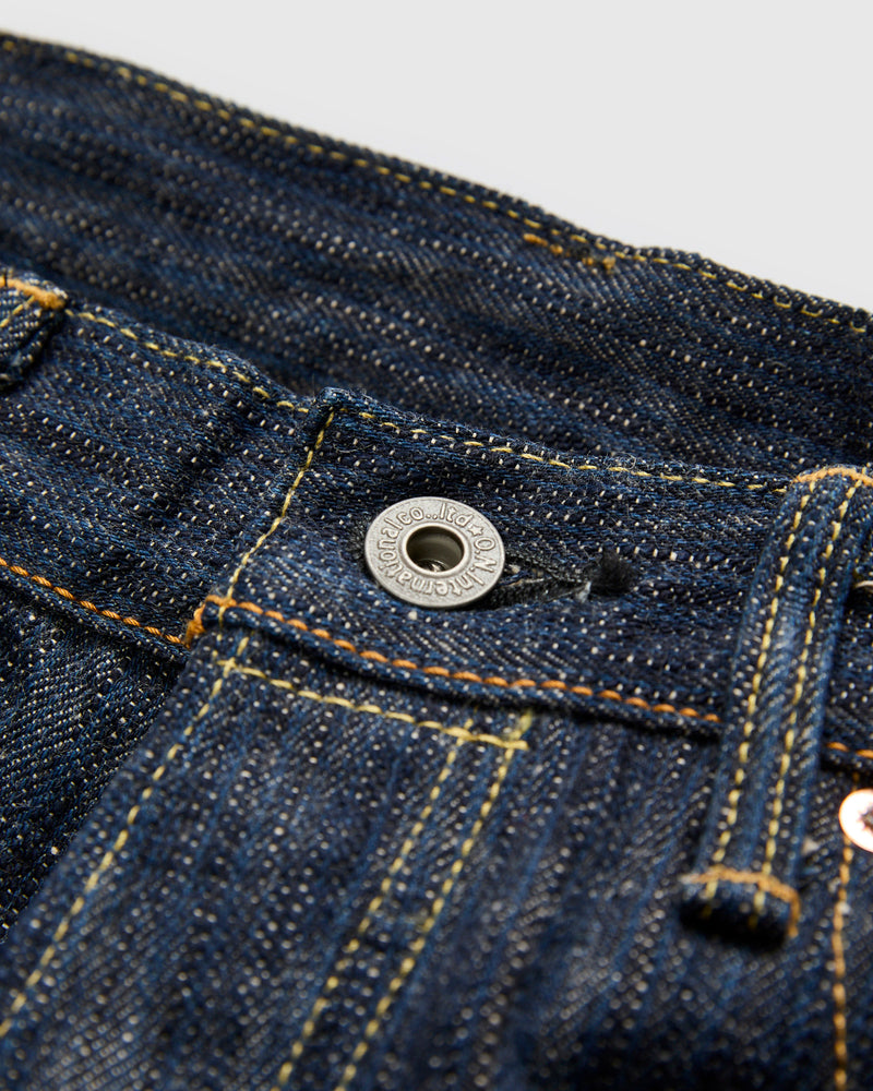 200 "Kase" 16oz Natural Indigo Selvedge Denim - Wide Straight Fit