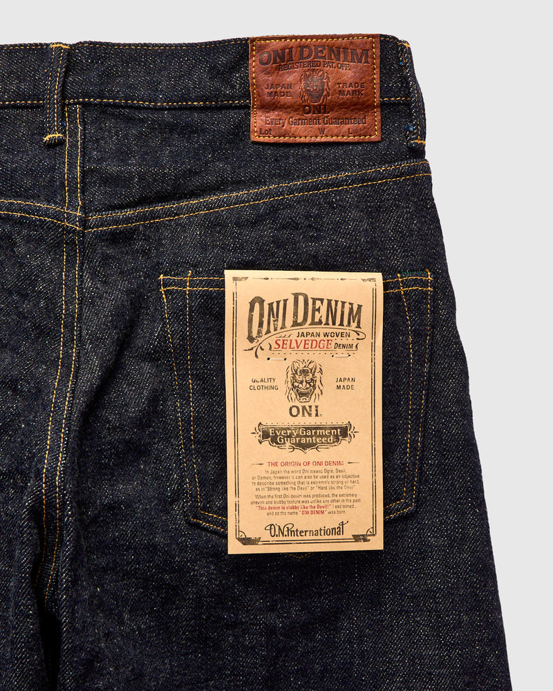 222-DIZR "Dark Indigo Secret Denim" 20oz Selvedge Denim - Super Wide Straight Fit