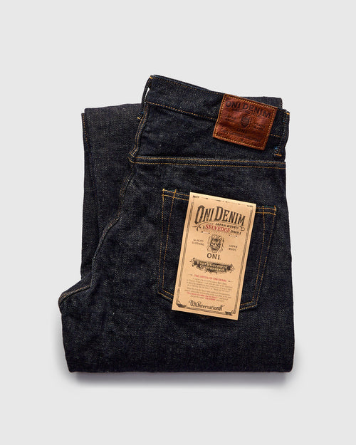 222-DIZR "Dark Indigo Secret Denim" 20oz Selvedge Denim - Super Wide Straight Fit