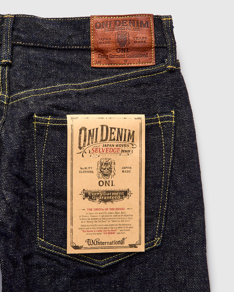 246-DIZR "Dark Indigo Secret Denim" 20oz Selvedge Denim - Clean Straight Fit