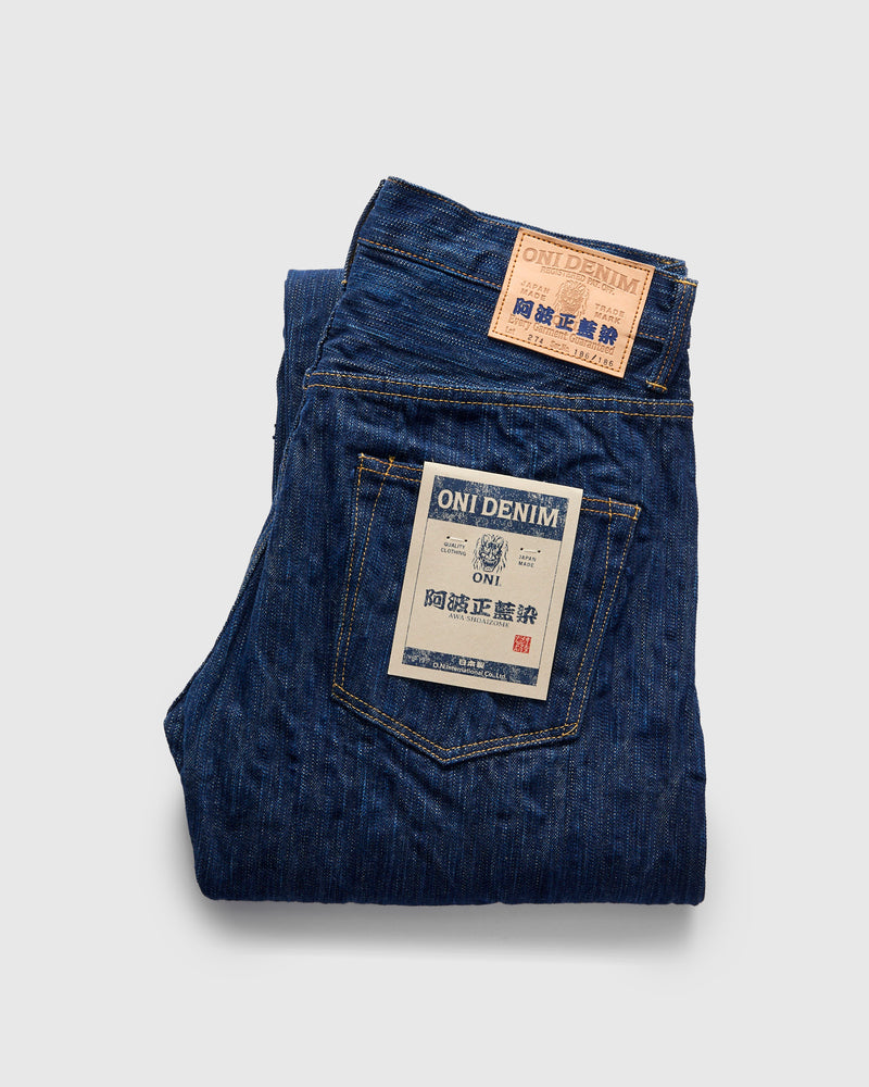 274-AWA "Awa-Shoaizome" 20oz Selvedge Denim - Regular Straight Fit