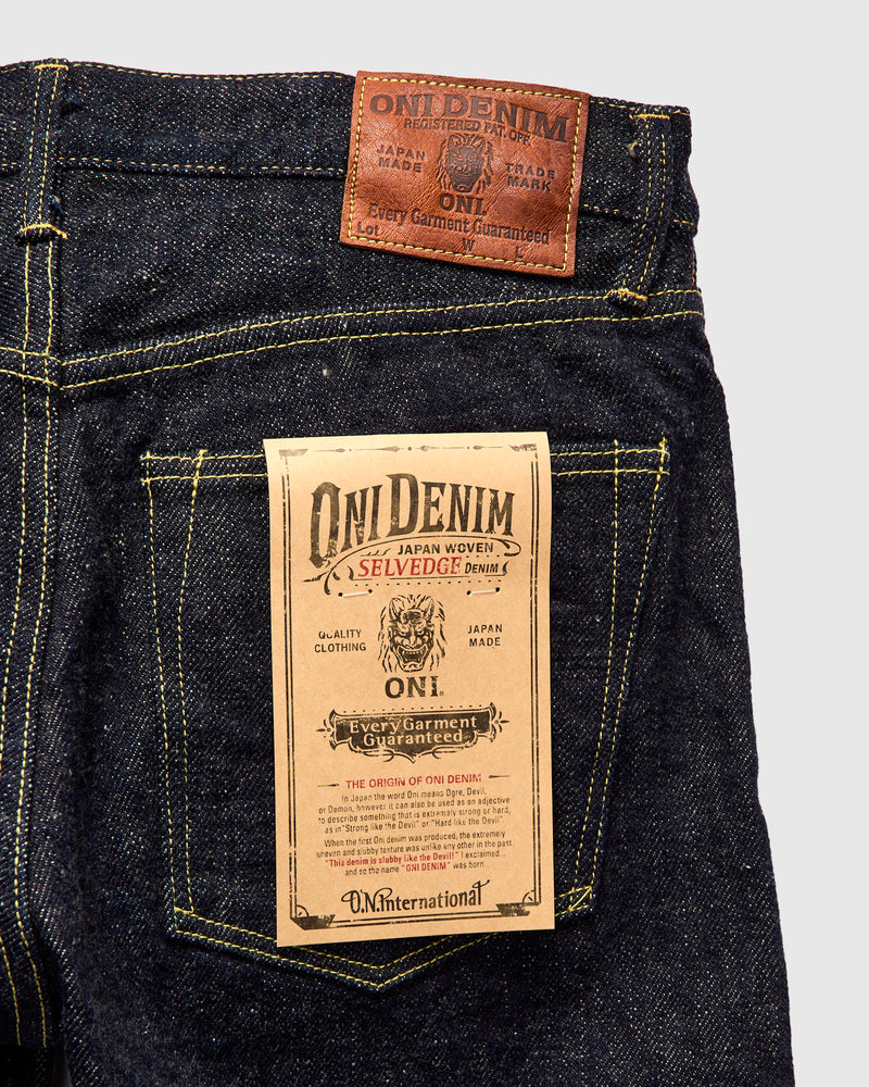 288-DIZR "Dark Indigo Secret Denim" 20oz Selvedge Denim - Classic Straight Fit