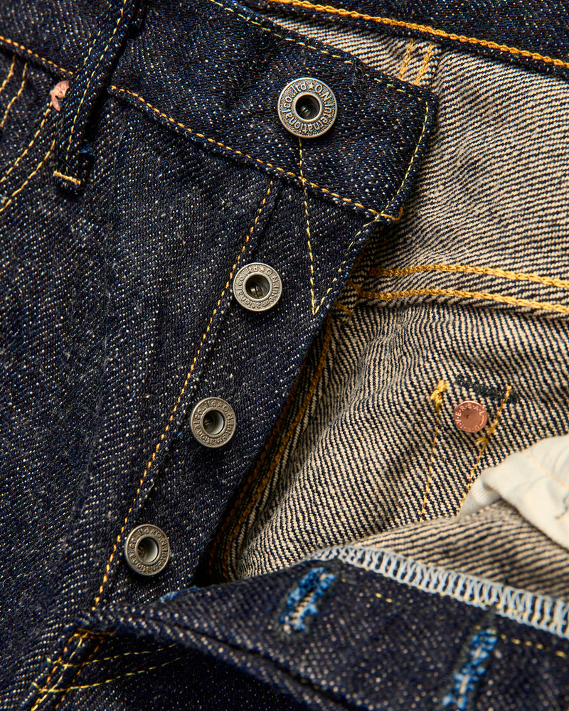 622-DIZR "Dark Indigo Secret Denim" 20oz Selvedge Denim - Relaxed Tapered Fit