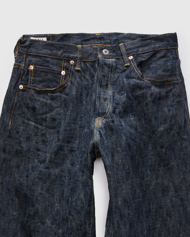 822 "Kase" 16oz Natural Indigo Selvedge Denim - Wide Tapered Fit