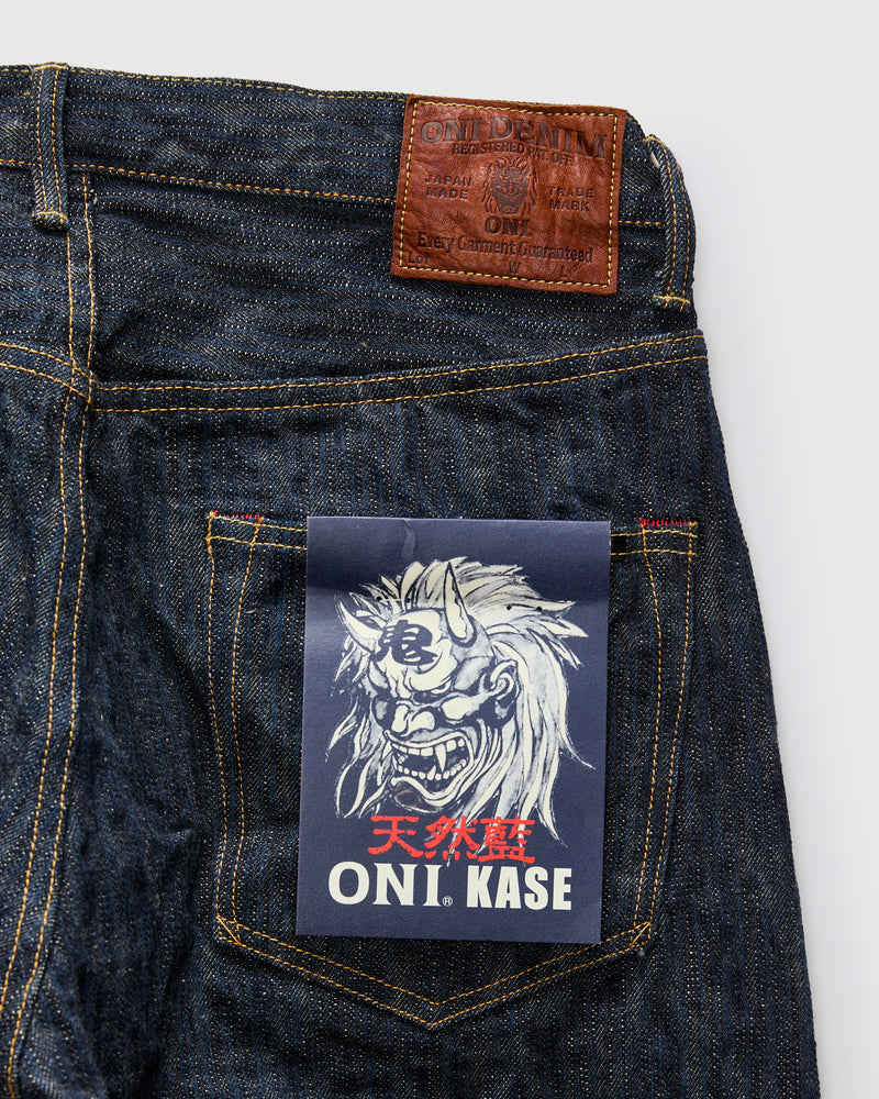 822 "Kase" 16oz Natural Indigo Selvedge Denim - Wide Tapered Fit