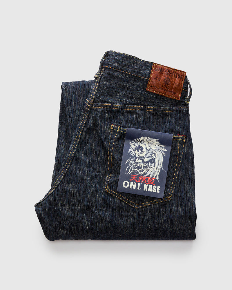 822 "Kase" 16oz Natural Indigo Selvedge Denim - Wide Tapered Fit