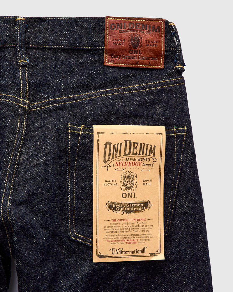 902-DIZR "Dark Indigo Secret Denim" 20oz Selvedge Denim - High Tapered Fit