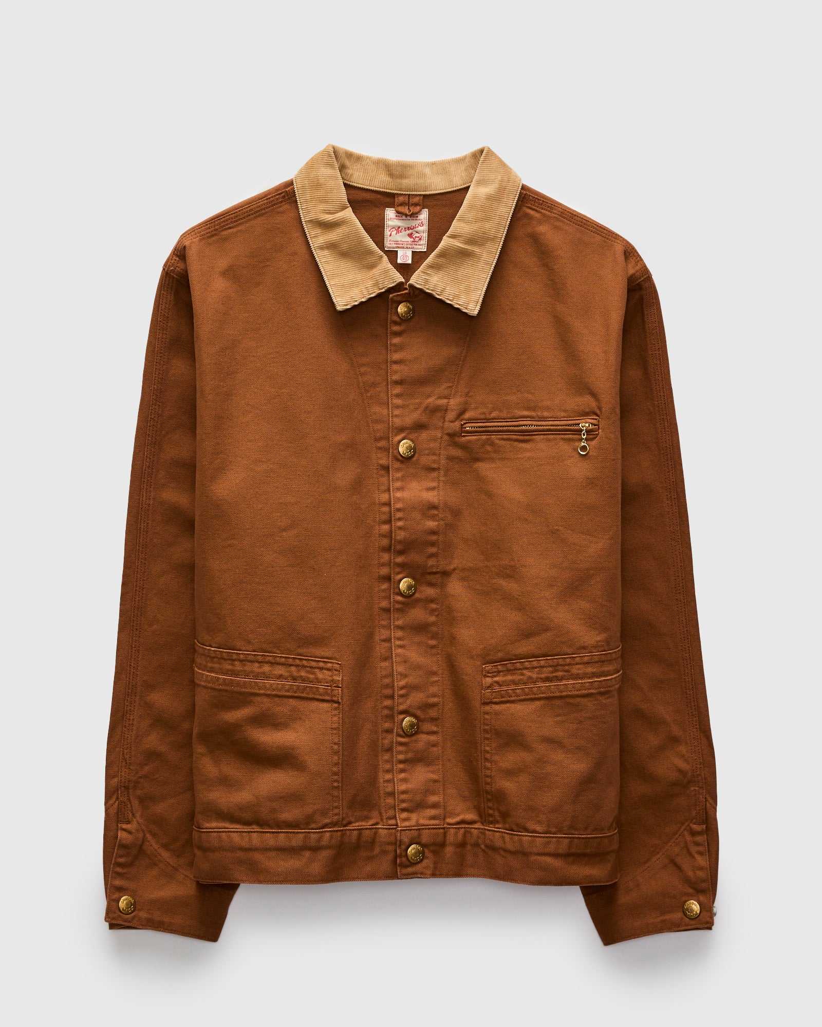 Painter Work Jacket in Golden Brown – Blue Owl Workshop