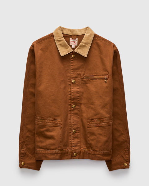 Painter Work Jacket in Golden Brown – Blue Owl Workshop
