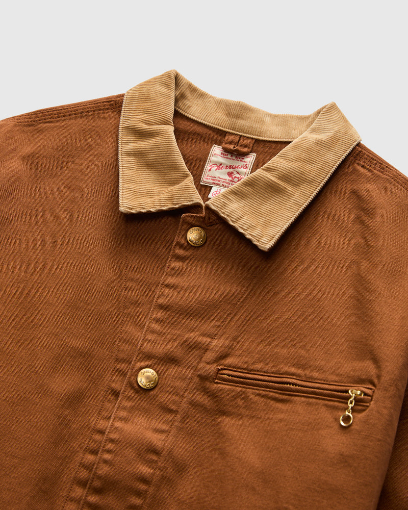 Painter Work Jacket in Golden Brown