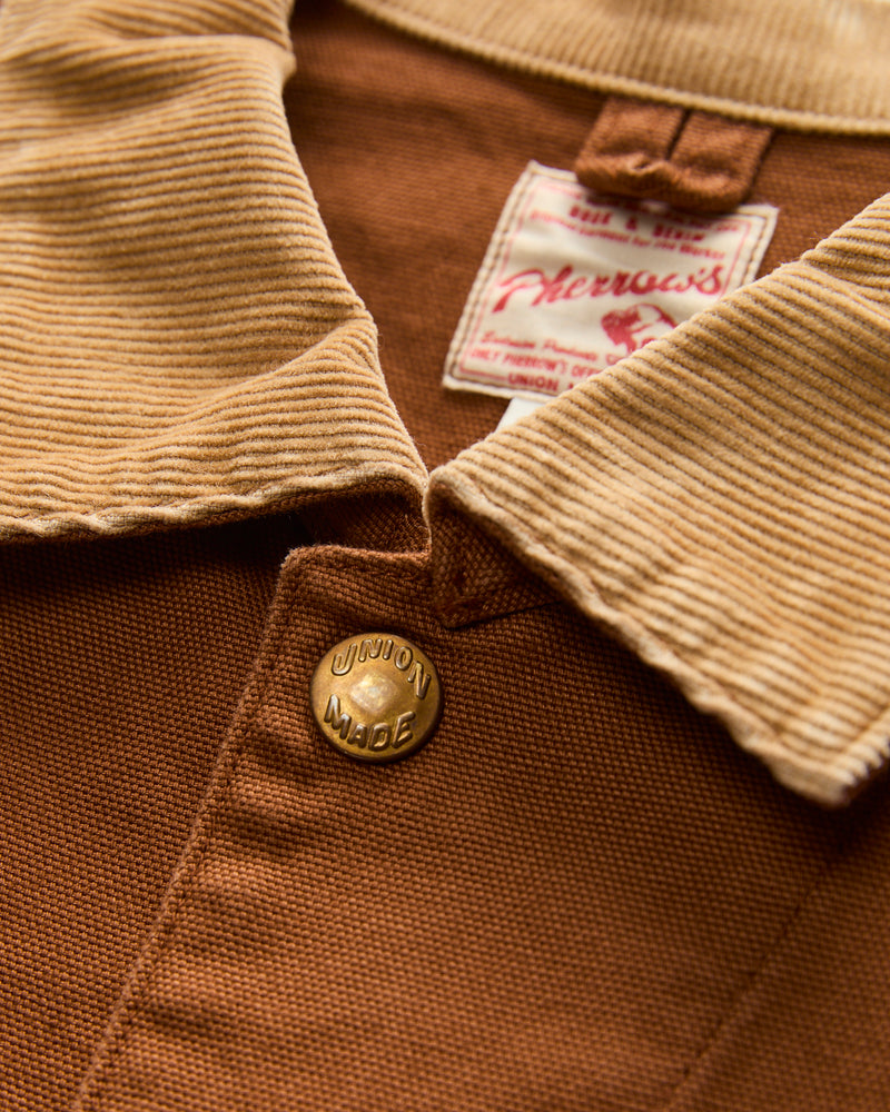 Painter Work Jacket in Golden Brown