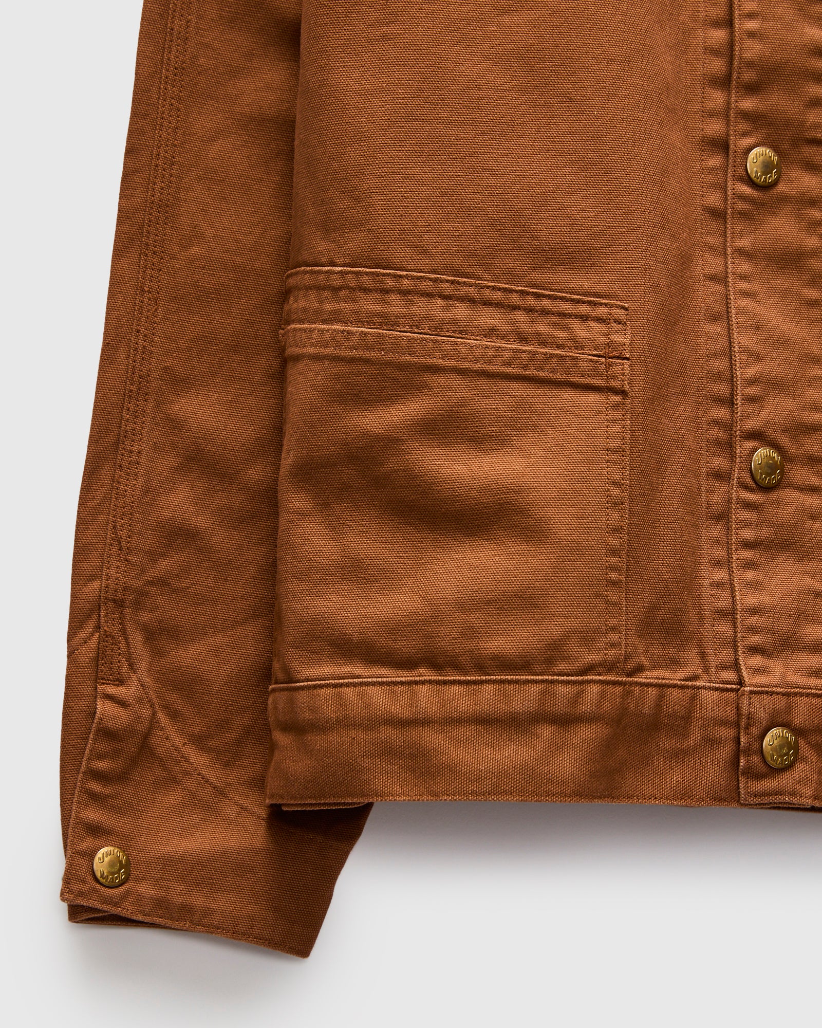 Painter Work Jacket in Golden Brown – Blue Owl Workshop