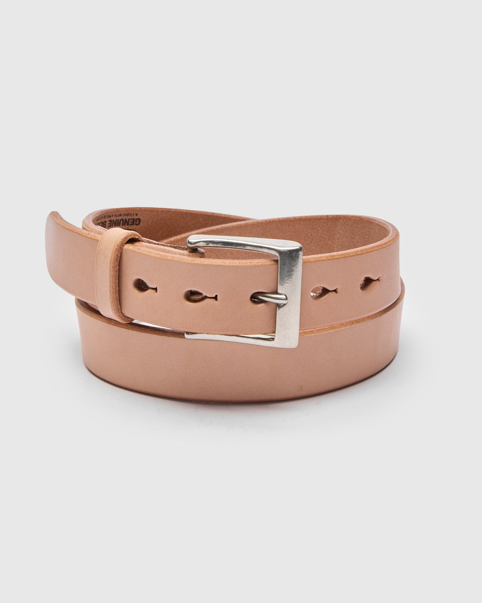 小物 Pherrow's UK saddle leather belt 32in Saddle Leather Belt in Black – Blue Owl Workshop