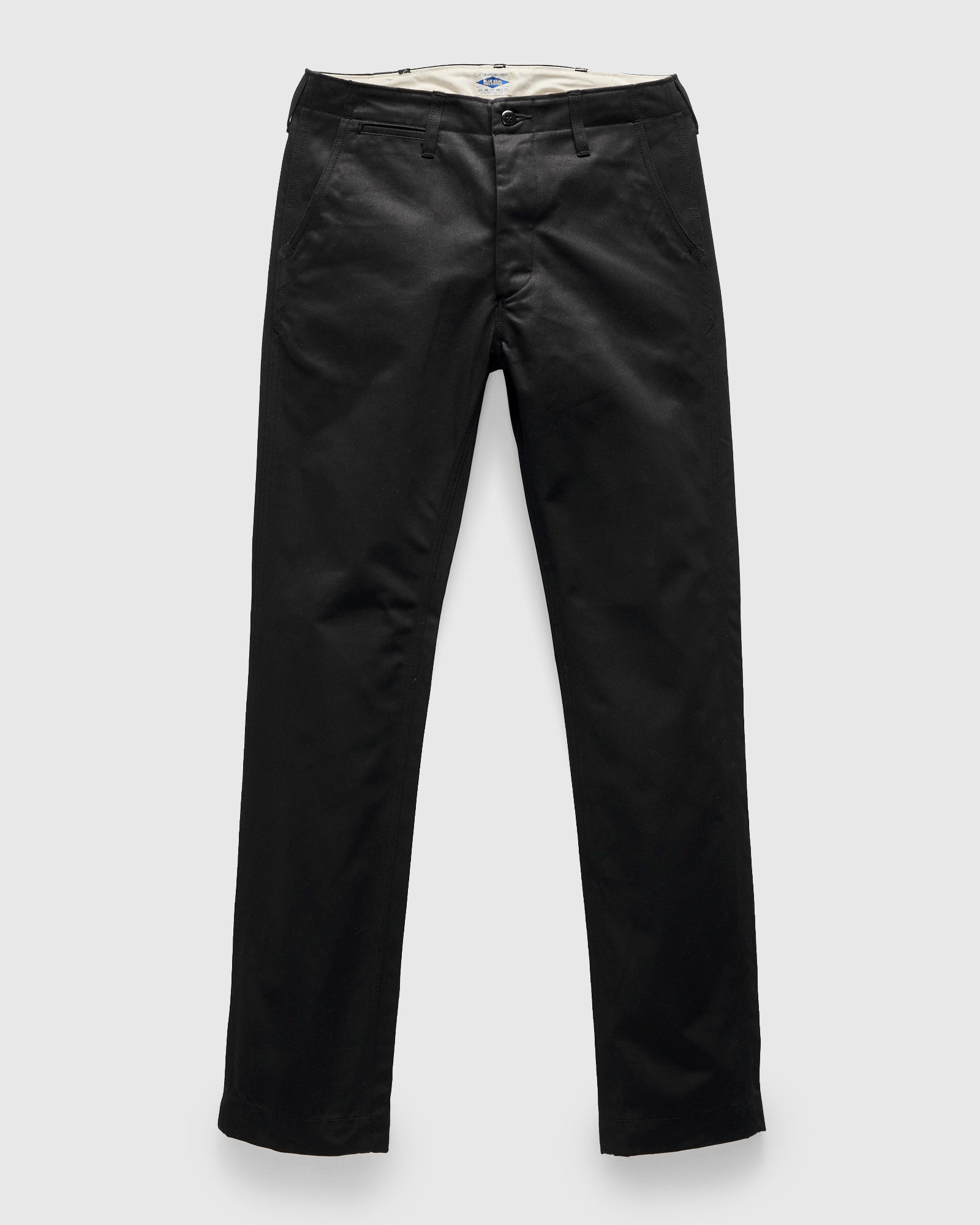 Blue Seal Chinos in Black – Blue Owl Workshop