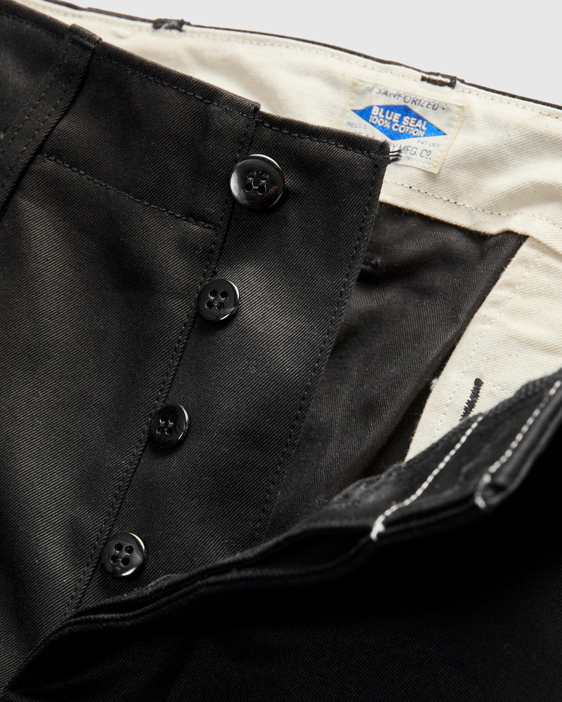 Blue Seal Chinos in Black