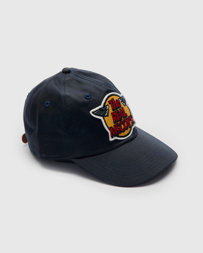 Logo Baseball Cap in Navy