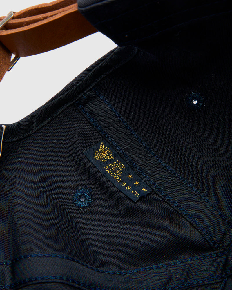 Logo Baseball Cap in Navy