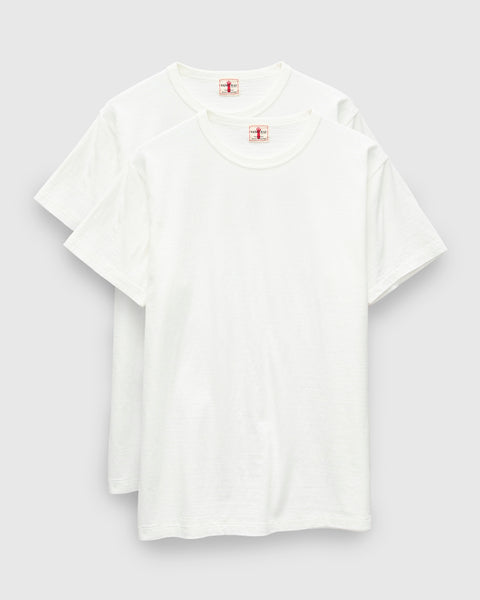 2-Pack Tube Knit Tee in White – Blue Owl Workshop