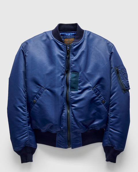 MA-1 Flight Jacket in Indigo – Blue Owl Workshop