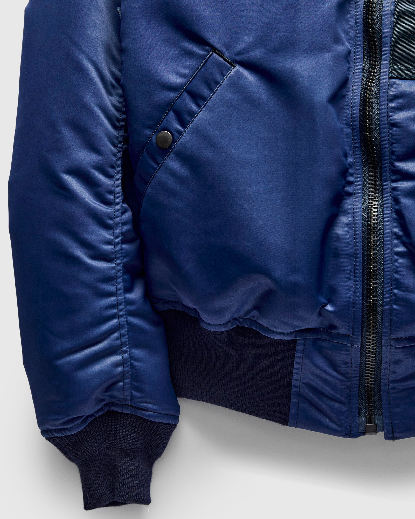 MA-1 Flight Jacket in Indigo – Blue Owl Workshop