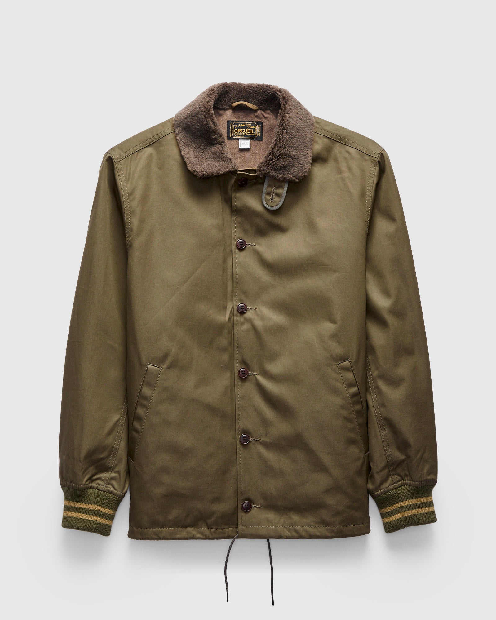 OR-4319 N-1 Deck Jacket in Khaki – Blue Owl Workshop