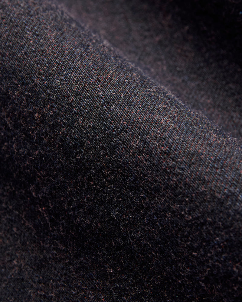 "Bengala" Western Shirt in Indigo Red