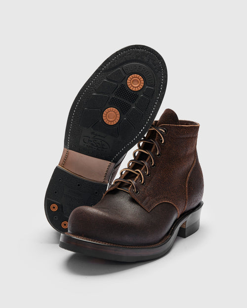 Service Boot 310 in Washed Brown Waxed Flesh