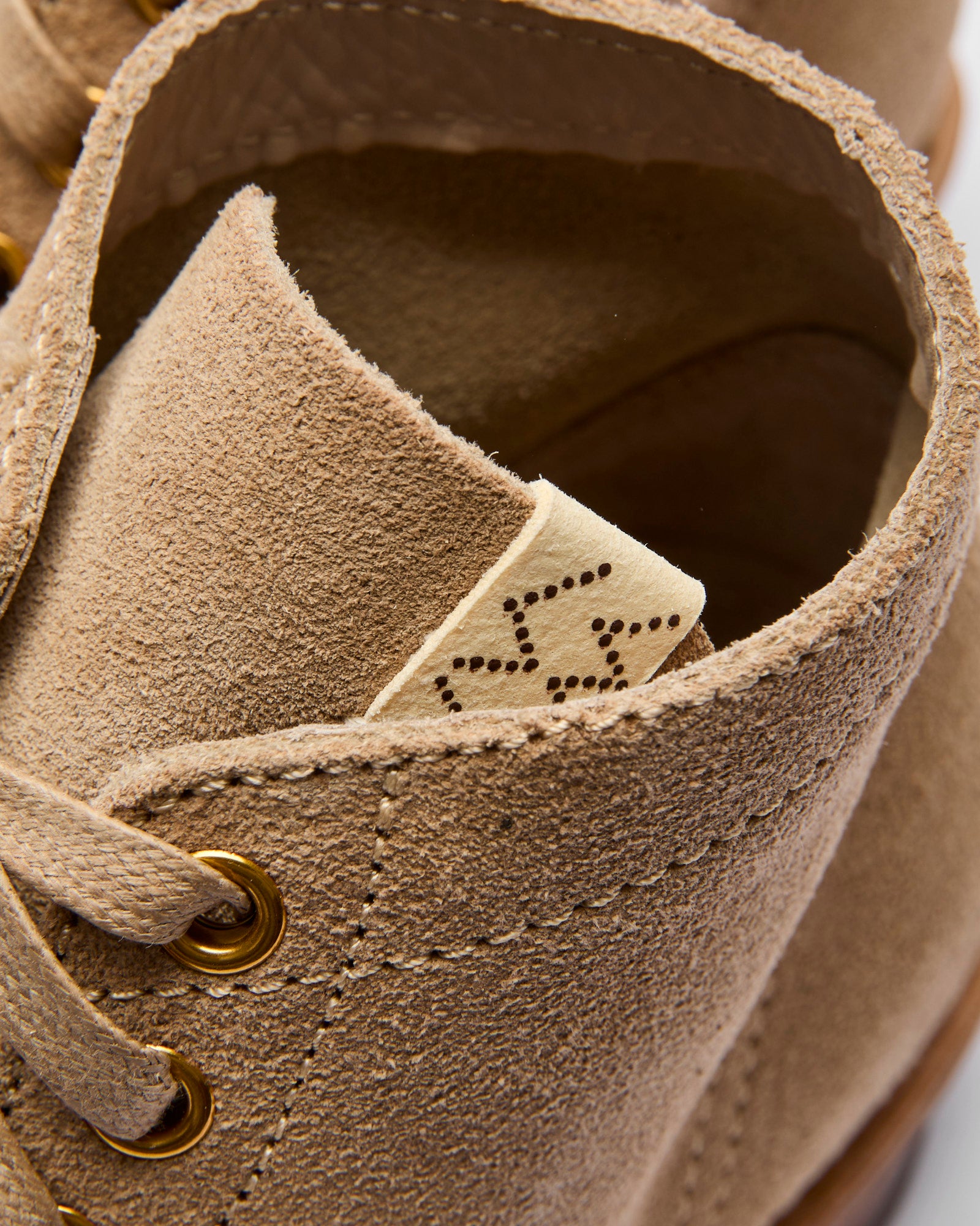 Brigadier Boots-Folk in Sand Suede – Blue Owl Workshop