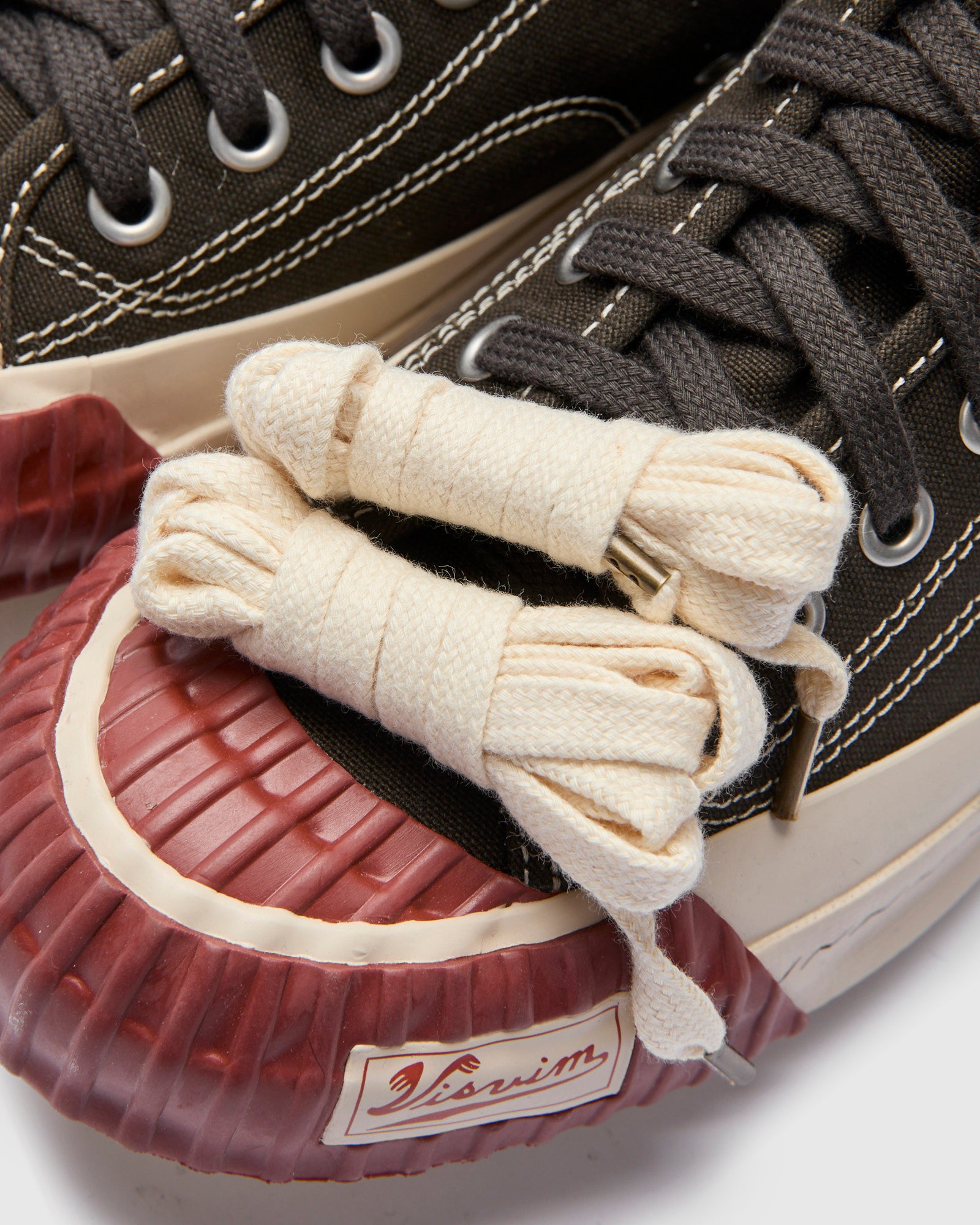 Visvim Skagway Hi Patten in Black – Blue Owl Workshop