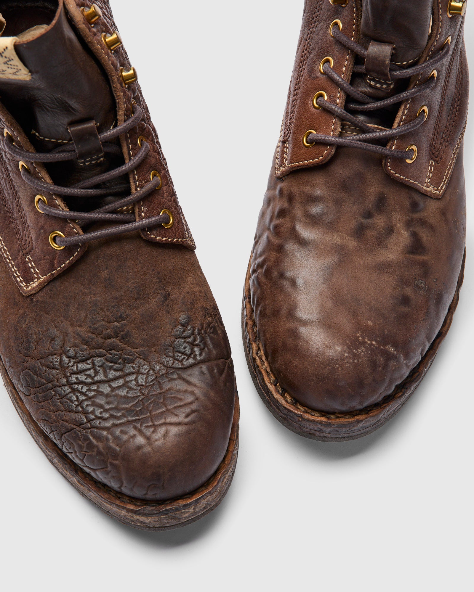 Visvim Virgil Boots-Folk in Sand Suede – Blue Owl Workshop