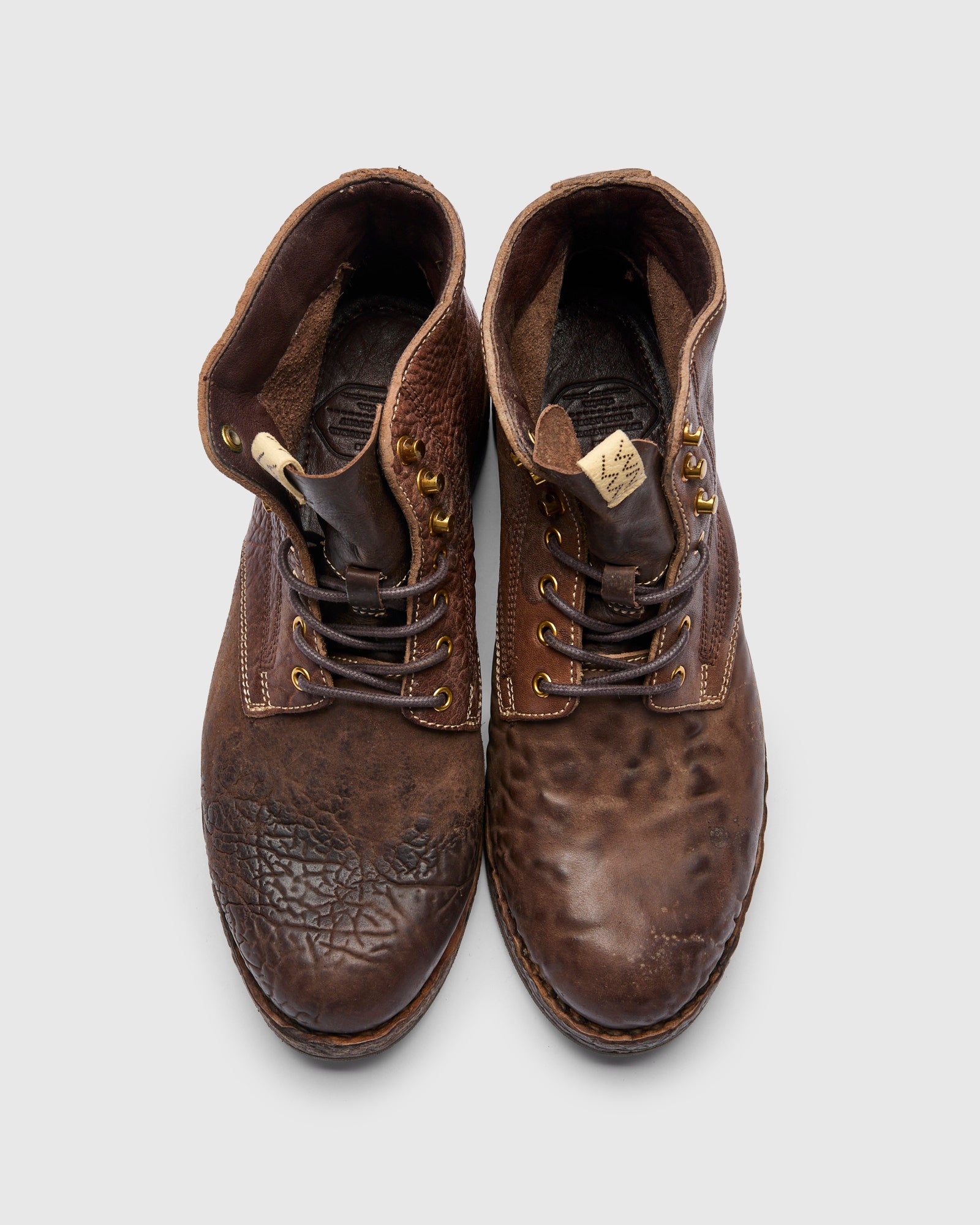 Visvim Virgil boots folk US9 27cm おまけ付 Visvim Virgil Boots-Folk in Dark Brown – Blue Owl Workshop