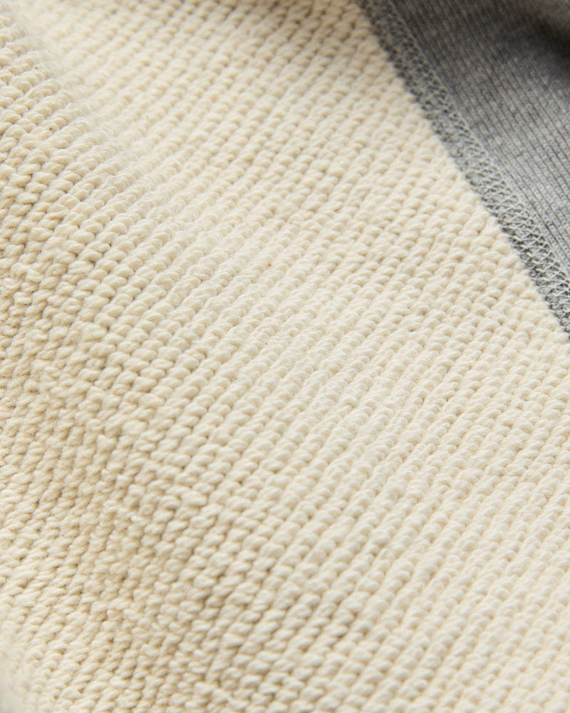 Double Heavyweight French Terry 25.8oz Zip Hoodie in Heather Grey