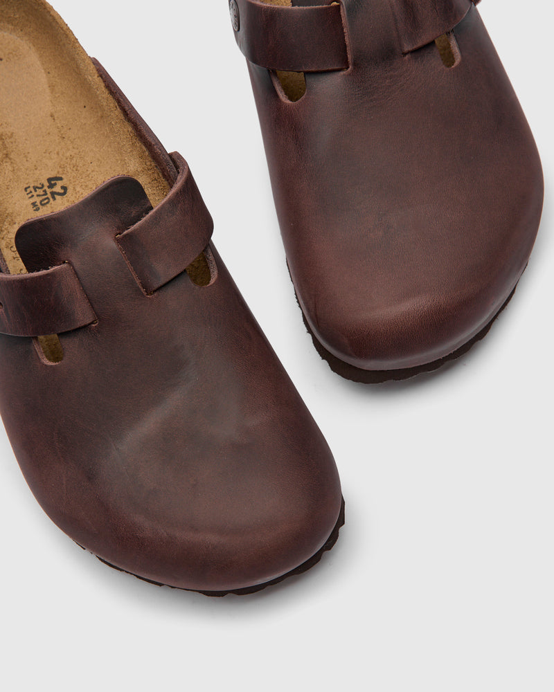 Boston Clog in Habana Oil Leather